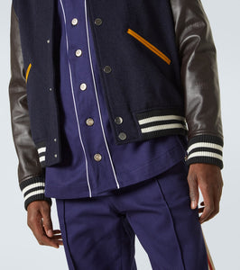 Wales Bonner Prince wool-blend varsity jacket