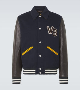 Wales Bonner Prince wool-blend varsity jacket