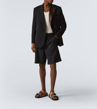 Wales Bonner Rise satin-trimmed wool tuxedo jacket