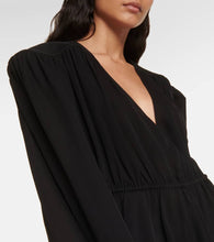 Wardrobe.NYC Asymmetric silk minidress