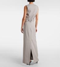 Wardrobe.NYC Column virgin wool maxi skirt