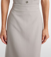 Wardrobe.NYC Column virgin wool maxi skirt