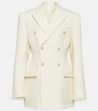 Wardrobe.NYC Contour double-breasted wool blazer