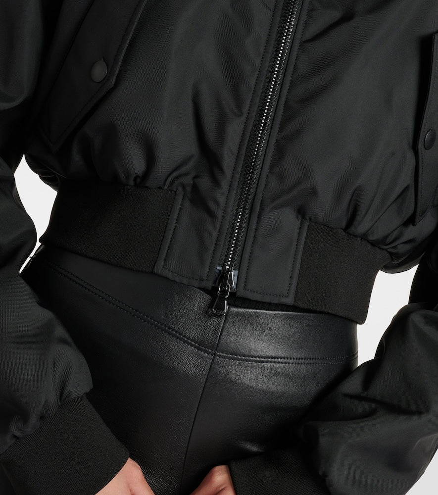 Wardrobe.NYC Cropped bomber jacket