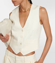 Wardrobe.NYC Cropped wool vest