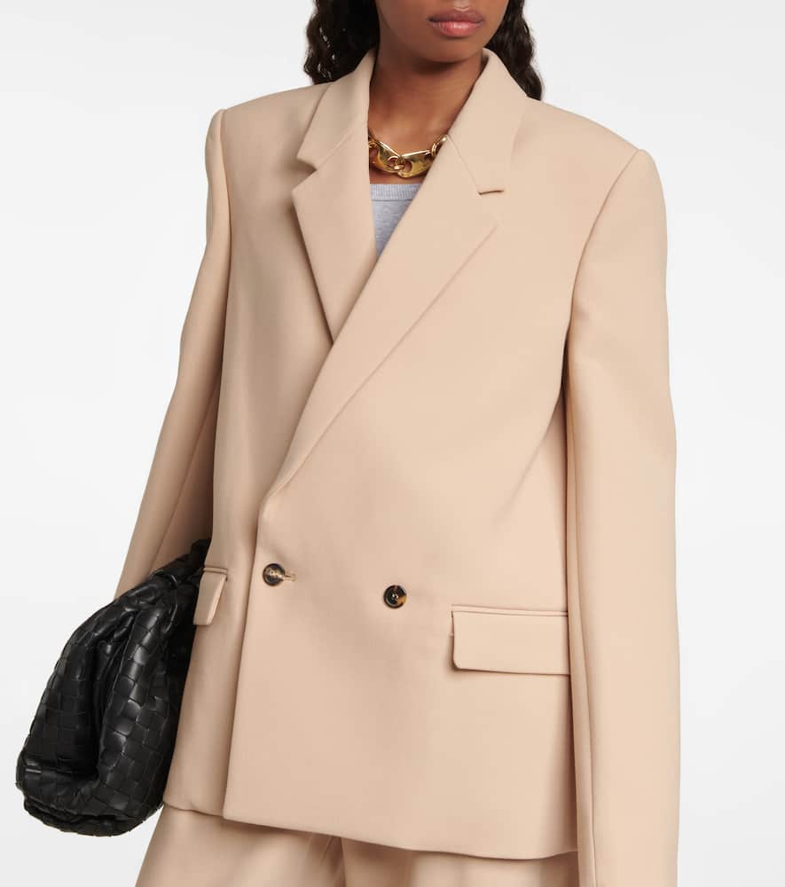 Wardrobe.NYC Double-breasted virgin wool blazer