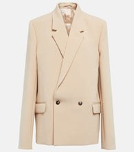 Wardrobe.NYC Double-breasted virgin wool blazer