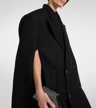 Wardrobe.NYC Double-breasted virgin wool cape
