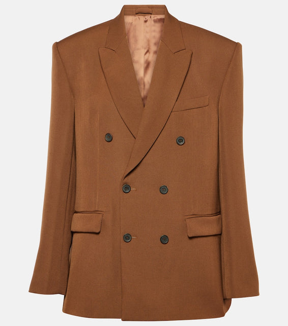 Wardrobe.NYC Double-breasted wool blazer