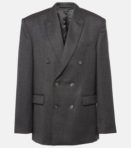 Wardrobe.NYC Double-breasted wool blazer