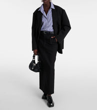 Wardrobe.NYC Drill cotton twill maxi skirt
