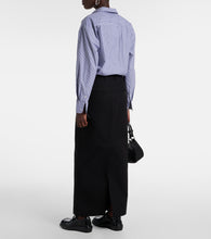 Wardrobe.NYC Drill cotton twill maxi skirt