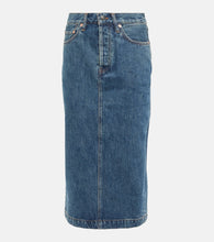 Wardrobe.NYC High-rise denim midi skirt - Wardrobe.NYC 高腰牛仔中长裙
