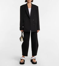 Wardrobe.NYC Neoprene and suede platform sandals