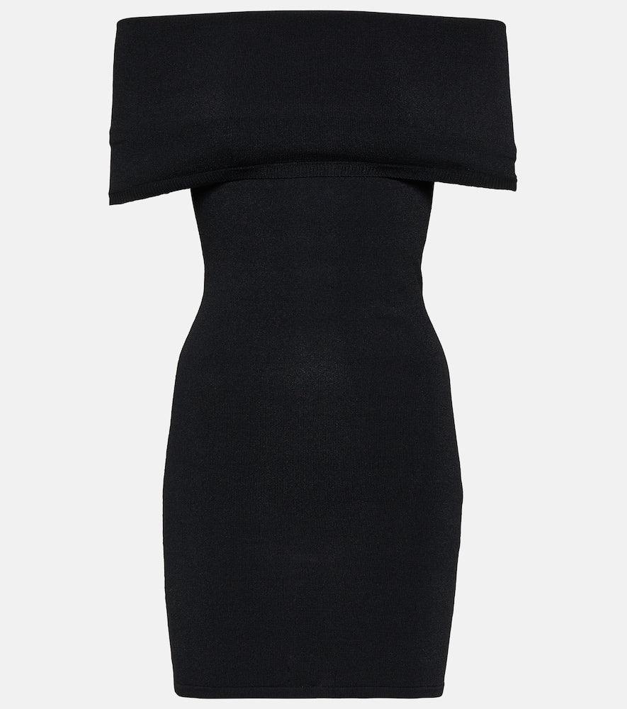 Wardrobe.NYC Off-shoulder minidress. Wardrobe.NYC 露肩迷你连衣裙