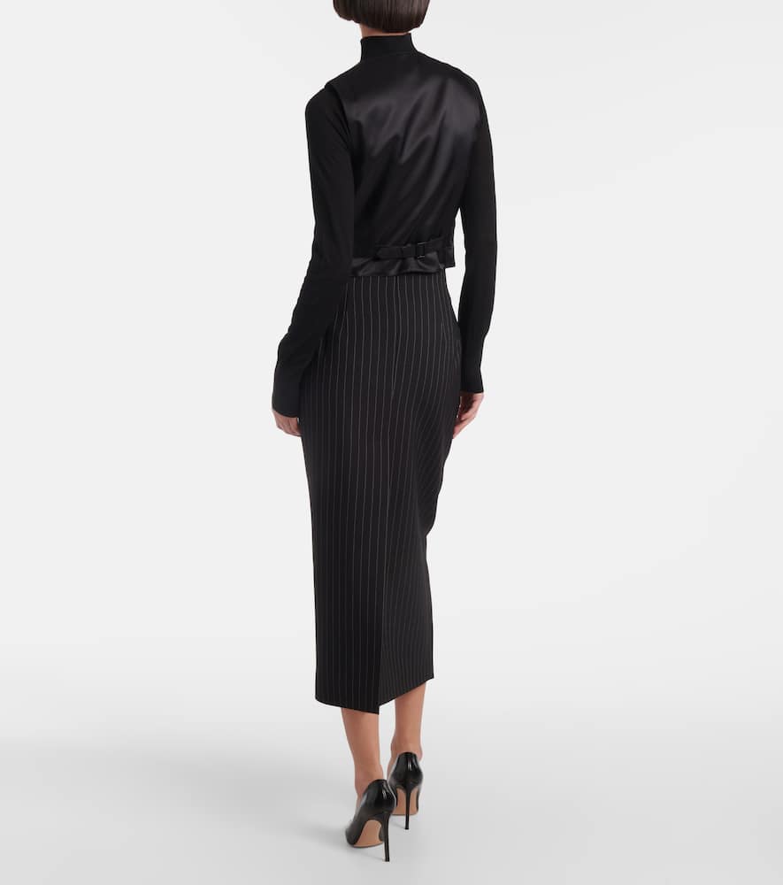 Wardrobe.NYC Pinstripe wool vest