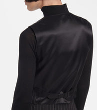 Wardrobe.NYC Pinstripe wool vest