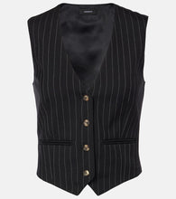 Wardrobe.NYC Pinstripe wool vest