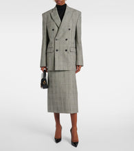 Wardrobe.NYC Prince of Wales checked wool blazer