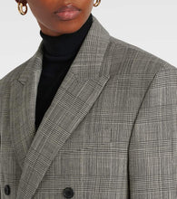 Wardrobe.NYC Prince of Wales checked wool blazer