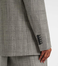 Wardrobe.NYC Prince of Wales checked wool blazer