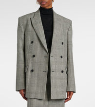 Wardrobe.NYC Prince of Wales checked wool blazer