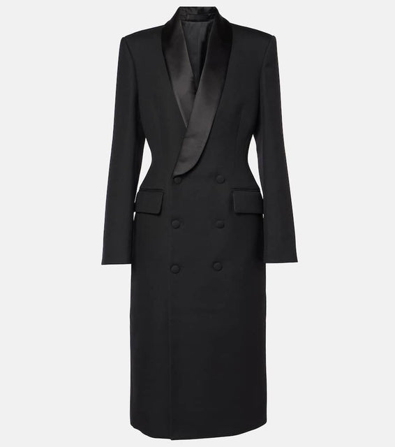 Wardrobe.NYC Wool midi dress