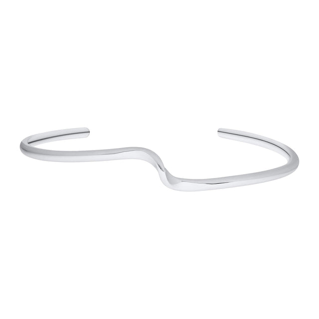 Wave Sterling Silver Cuff Bracelet