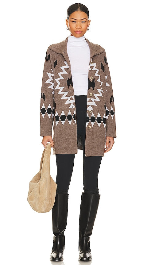 We Norwegians Hldi Coat in Brown