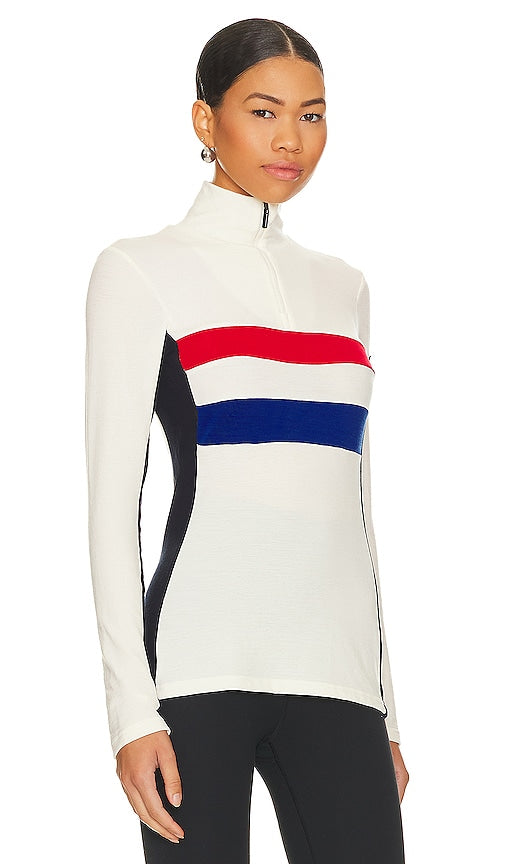 We Norwegians Ski Zip Up in White
