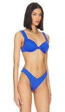 WeWoreWhat Claudia Bikini Top in Blue