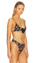 WeWoreWhat Cooper Bikini Top in Black