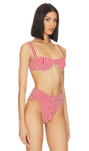 WeWoreWhat Sorrento Bikini Top in Red