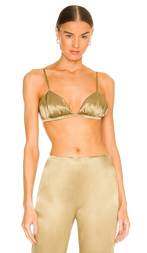Weekend Stories Claire Bra in Olive - Weekend Stories - Soutien-gorge Claire en olive - 周末故事克莱尔橄榄色文胸 - Weekend Stories Claire BH in Oliv - Weekend Stories Claire 올리브 올리브 브라 - Storie del fine settimana Claire Bra in oliva