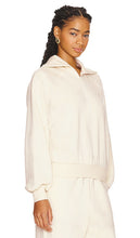 WellBeing + BeingWell Layne Half Zip Pullover in White
