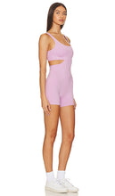 WellBeing + BeingWell LoungeWell Ziggy 4 Inch Romper in Lavender