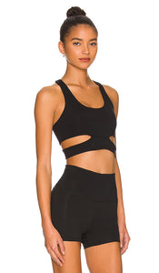 WellBeing + BeingWell MoveWell Merlo Sports Bra in Black