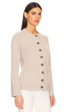 White + Warren Cashmere Luxe Cardigan in Beige