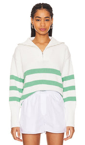 White + Warren Quarter Zip in White - White + Warren Quart de fermeture éclair en blanc - 白色 + Warren 白色四分之一拉链 - Weiß + Warren Quarter Zip in Weiß - White + 워렌 쿼터 지퍼 화이트 색상 - Bianco + cerniera a un quarto Warren in bianco