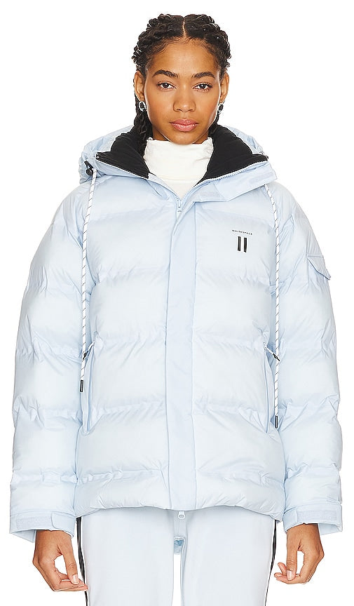 Whitespace Insulated Riding Jacket in Blue
