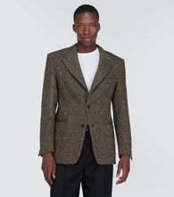 Winnie New York Herringbone wool-blend jacket