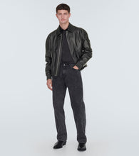 Winnie New York Leather blouson jacket