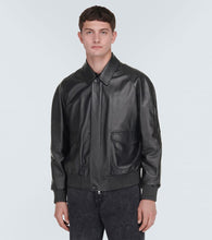 Winnie New York Leather blouson jacket