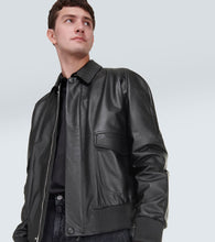 Winnie New York Leather blouson jacket