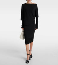 Wolford Draped jersey sweater dress
