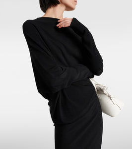 Wolford Draped jersey sweater dress