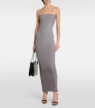 Wolford Fading Shine strapless midi dress