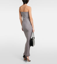 Wolford Fading Shine strapless midi dress