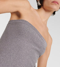 Wolford Fading Shine strapless midi dress