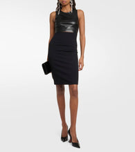 Wolford Faux leather minidress